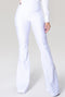 Calça Power Flare Branca - Lizzi
