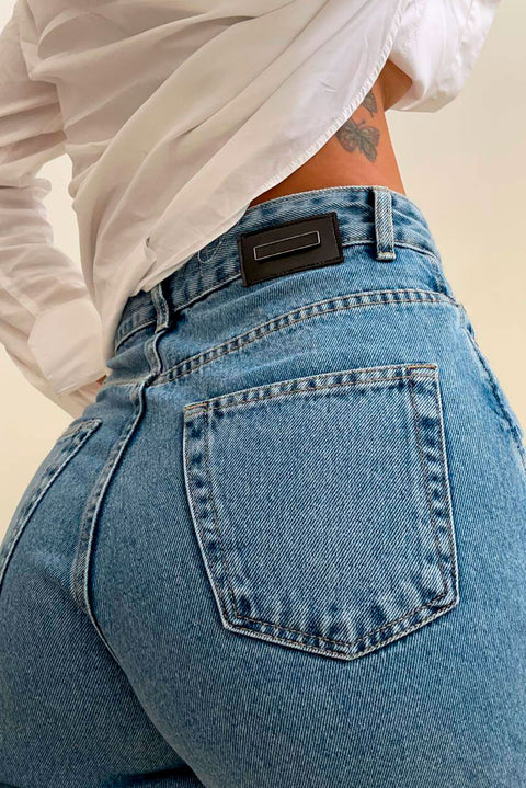 Calça Wide Leg Jeans - Lizzi