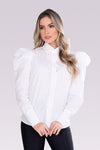 Camisa Manga Princesa Branca - Lizzi