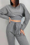 Conjunto Moletom Cinza - Lizzi