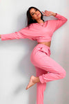 Conjunto Moletom Rosa - Lizzi