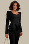 Blusa Peplum Decote Coração - Lizzi