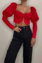 Cropped Manga Longa Bufante - Lizzi