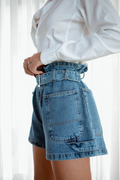 Short Cintura Alta Jeans - Lizzi