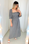 Vestido Manga Bufante - Lizzi