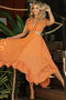 Vestido Longo Laranja - Lizzi